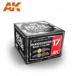 AK Interactive RCS017 BUNDESWEHR BASIC DESERT COLORS (4x10ml)
