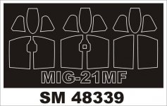 Montex SM48339 MiG-21 EDUARD