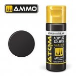 AMMO of Mig Jimenez 20161 ATOM COLOR Nato Black 20ml