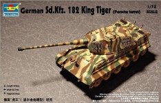 Trumpeter 07202 German Sd.Kfz.182 King Tiger (Porsche turret) (1:72)