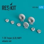 RESKIT RS72-0206 T-28 Trojan (A,B) NAVY wheels set 1/72