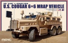 Meng Model SS-005 U.S. COUGAR 6x6 MRAP VEHICLE (1:35)