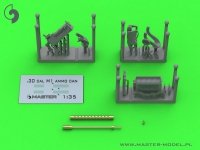 Master GM-35-092 Browning M1919 A4 .30 cal (7,62mm) - mocowanie E6160 - używany np. na M4 Sherman, T17E1 Staghound 1/35