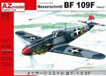 AZmodel AZ7563 Messerschmitt Bf-109F Fridrich (1:72)