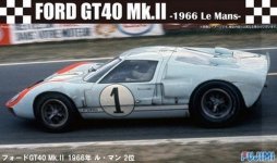 Fujimi 126043 Ford GT40 Mk.II 1966 Le Mans 1/24