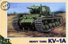 PST 72013 KV-1A Heavy tank 1/72