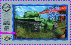 PST 72026 KV-8S Heavy Flamethrower Tank 1/72