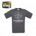 AMMO of Mig Jimenez 8019L The Weathering Aircraft T-shirt ( rozmiar , size L)