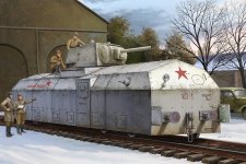 Hobby Boss 82912 Russian Armoured Train (1:72)