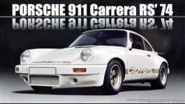 Fujimi 126616 Porsche 911 Carrera RS '74 1/24