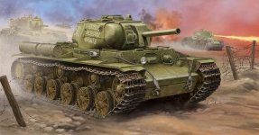 Trumpeter 01572 Soviet KV-8S Heavy Tank (1:35)