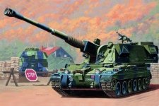 Trumpeter 00324 British 155mm AS-90 self-propelled howitzer (1:35)