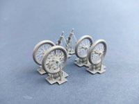 Copper State Models A32-04 Caudron Spoked Wheels 1/32