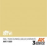 AK Interactive AK11320 RAL 7028 Dunkelgelb (Variant) 17ml