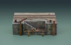 Italeri 5615 Dock with Stairs (1:35)