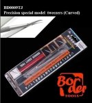 Border Model BD0009TJ Precision Special Model Tweezers (Curved)