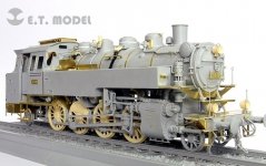 E.T. Model A35-001 Steam Locomotive BR86 DRG For TRUMPETER 00217 1/35