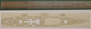 Wood Hunter W70188 USS Alaska CB-1 wooden deck for Trumpeter 06738 1/700