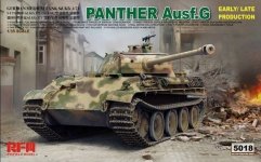 Rye Field Model 5018 Panther Ausf.G Early / Late Production 1/35