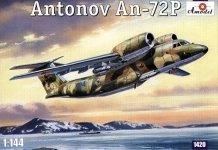 A-Model 01420 Antonov An-72P Jet Transport Aircraft (1:144)