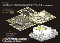 Voyager Model PE351137A WWII German Sd.Kfz.161/3 37mm Flak Auf Fgst.Pz.Kpfw. IV(Sf) MOBELWAGEN (For BORDER BT-007) 1/35