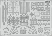 Eduard 481108 PV-1 undercarriage ACADEMY 1/48