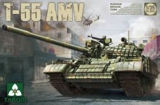 Takom 2042 RUSSIAN MEDIUM TANK T-55 AMV 1/35
