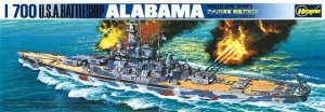 Hasegawa WL608 U.S.S. Alabama (1:700)