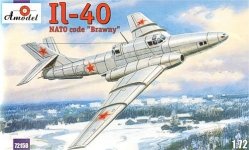 A-Model 72158 Ilyushin IL-40 'Brawny' 1:72
