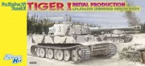 Dragon 6600 German PzKpfw VI Tiger Ausf.E (Initial Production, Leningrad 1942/1943) (1:35)