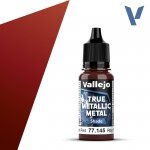 Vallejo 77145 Forged Red - True Metallic Metal - Shade 18ml