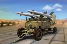 Trumpeter 02354 Soviet 5P71 Launcher with 5V27 Missile Pechora (SA-3B Goa) 1/35
