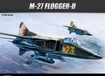 Academy 12455 MIG-27 Flogger (1:72)