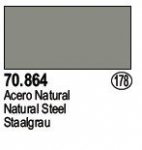 Vallejo 70864 Natural Steel (178)