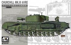 AFV Club 35167 Churchill Mk. III AVRE (1:35)