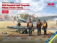 ICM 48090 RAF Bomber and Torpedo Pilots 1939-1945 1/48