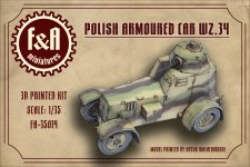 F&A Miniatures FA-35014 WZ.34 Car 1/35