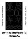 Montex SM48130 Mitsubishi T-2 HASEGAWA