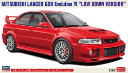 Hasegawa 20803 Mitsubishi Lancer GSR Evolution VI Low Down Version 1/24