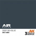 AK Interactive AK11864 DEEP SEA BLUE – AIR 17 ml