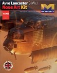 HK MODELS 01E033 Avro Lancaster B Mk.I Nose Art Kit 1/32