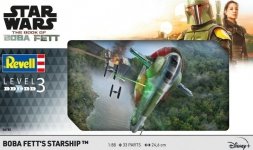 Revell 06785 The Book of Boba Fett Boba Fett’s Starship 1/88