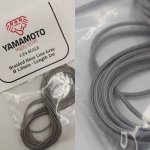 Yamamoto YMPTUN67 Braided Hose Linie Silver/Gray 1,0mm 2 m 1/24