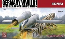 Modelcollect UA72033 German WW2 V1 launching position 1/72
