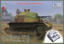 IBG E3504 Tankietka TKS z CMK Hotchkiss wz.25 (1:35)