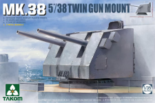 Takom 2146 MK.38 5/38 Twin Gun Mount 1/35