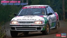 Hasegawa 20577 Subaru Legacy RS `1992 1000 Lakes Rally` 1/24