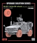 Rye Field Model 2060 M-ATV 16.0xr20 wheels (3D printed) - Upgrade Solution 1/48