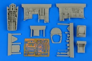 Aires 4596 Spitfire Mk.IXc cockpit set 1/48 Eduard