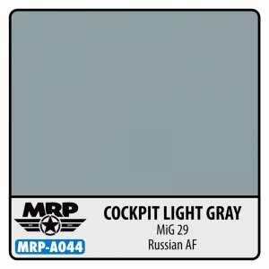 Mr. Paint MRP-A044 Cockpit Light Grey (MiG-29) Russian AF - aqua colors - 17ml